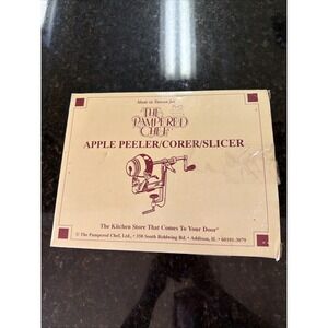 The Pampered Chef Apple Peeler -Corer - Slicer -  #2430 - Original Box Kitchen